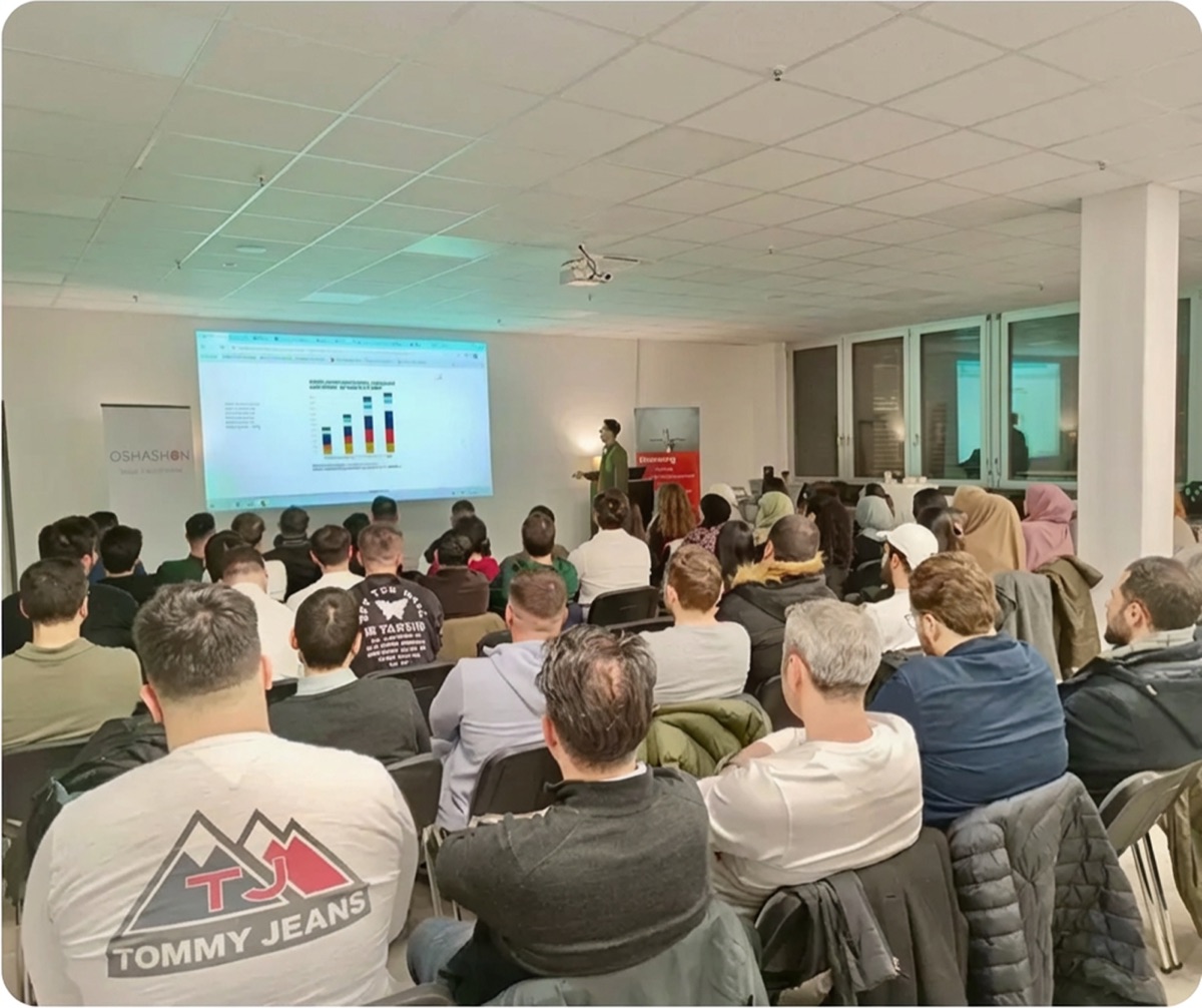 Fachvortrag vor Unternehmenspublikum